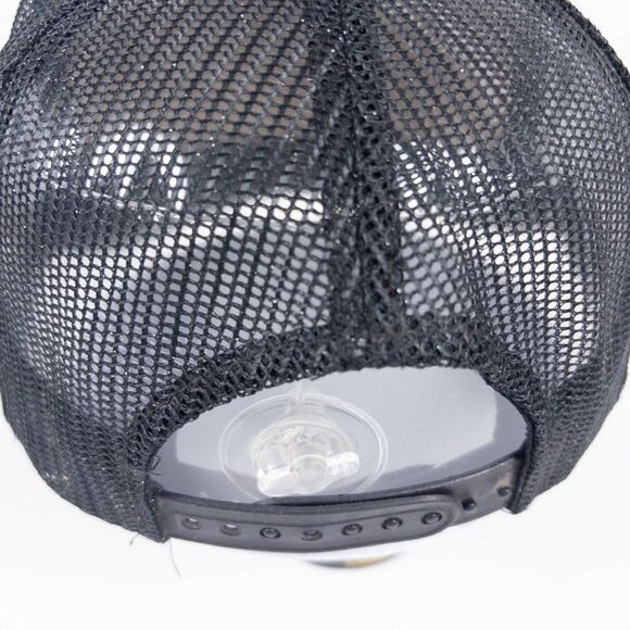 Vintage 80s Dole Whip Trucker Hat Black Mesh Snapback Ice Cream Promo Cap - Picture 3 of 5